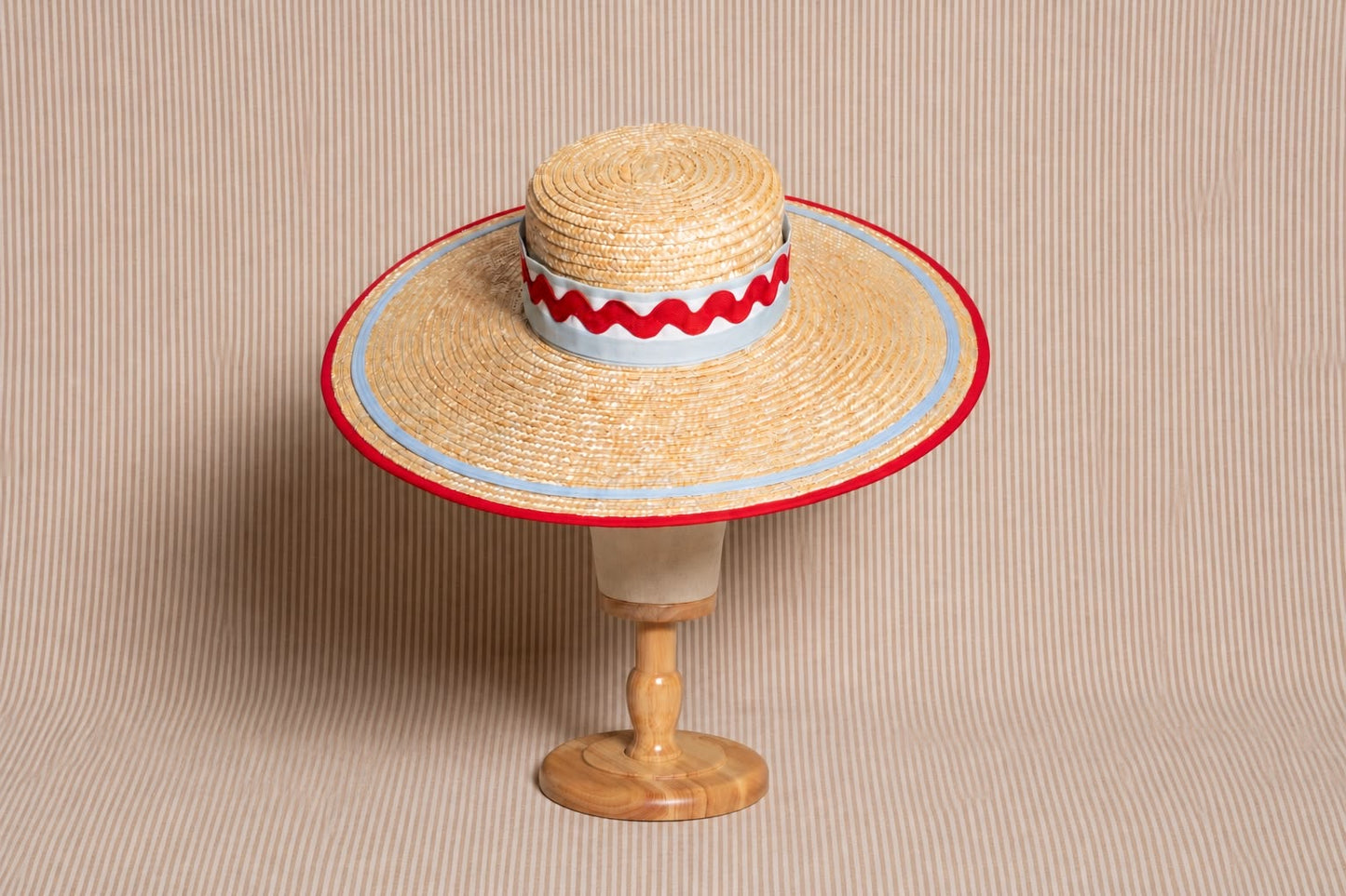 Canotier DIBLE ROJO/AZUL