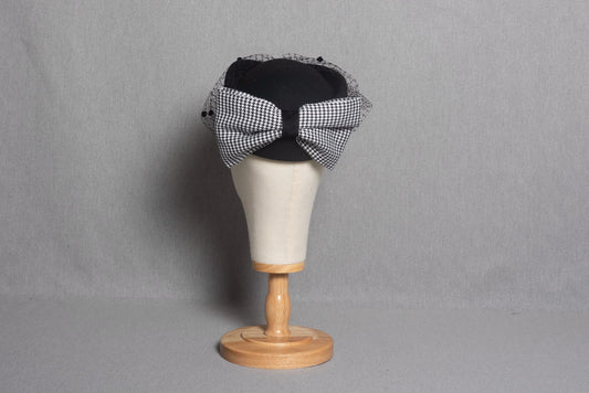 CASQUETE NEGRO VICHY