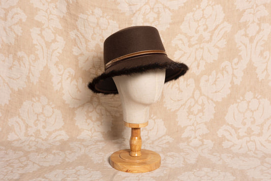 SOMBRERO BUCKET MARRÓN