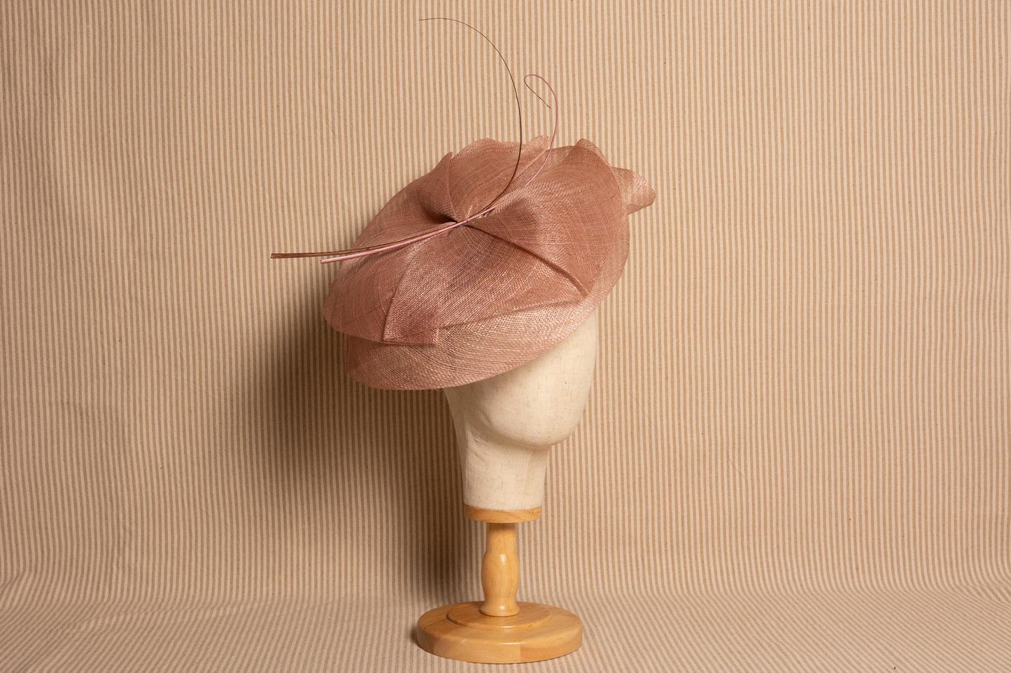 TOCADO SINAMAY XXL ROSA VINTAGE