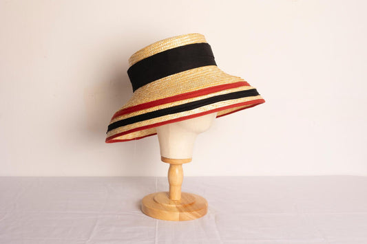 Sombrero de Paja XL Terracota