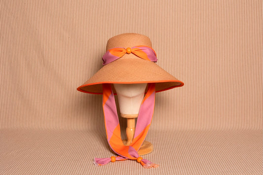LÁMPARA CAMEL ROSA/NARANJA