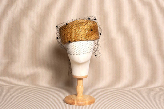 PILLBOX TOSTADO VELO