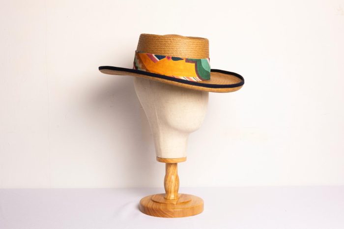 Sombrero mujer toquilla ovalado Camel Mexican verano