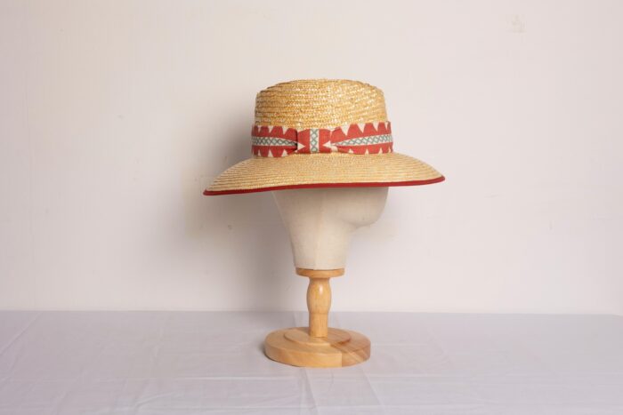 Comprar Sombrero de Paja Etnico Terracota