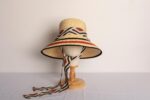 Sombrero de Mujer ASIMETRICO TERRACOTA Verano