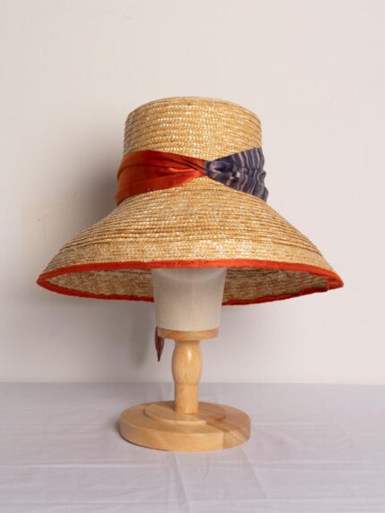 Sombrero Anacristina Terracota de Paja