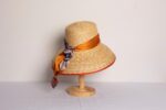 Sombrero de Paja Anacristina Terracota de verano