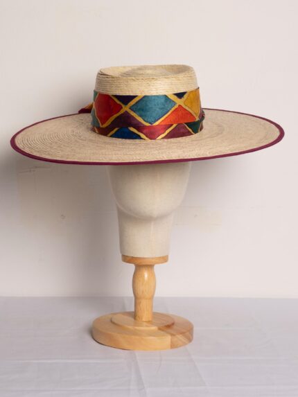 Sombrero de mujer para-verano Anacristina Rombos