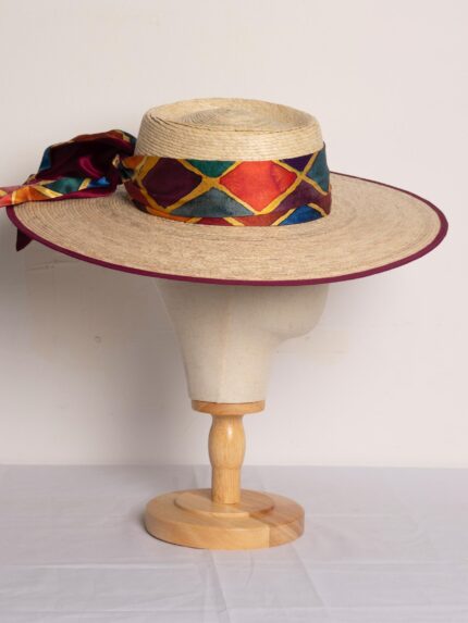 Sombrero de verano Anacristina Rombos