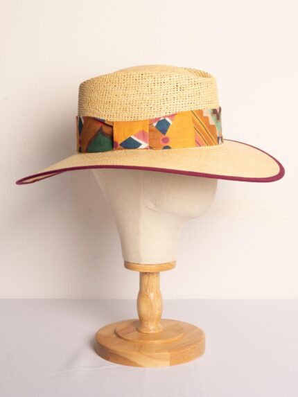 Sombrero Ovalado Toquilla Multicolor