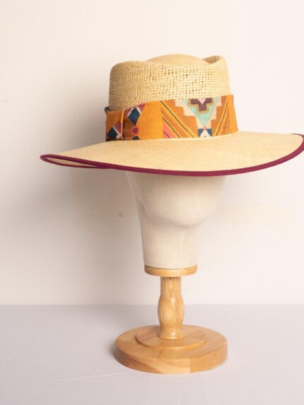 Sombrero Ovalado Toquilla Multicolor