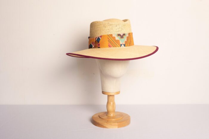 Sombrero Ovalado Toquilla Multicolor