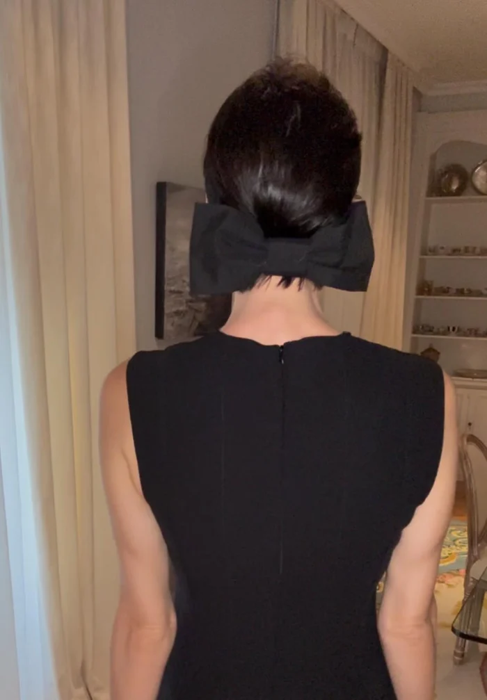 Diadema Lazo Negra Elegante y Sofisticada