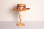 Sombrero Ovalado Camel Mex de paja toquilla