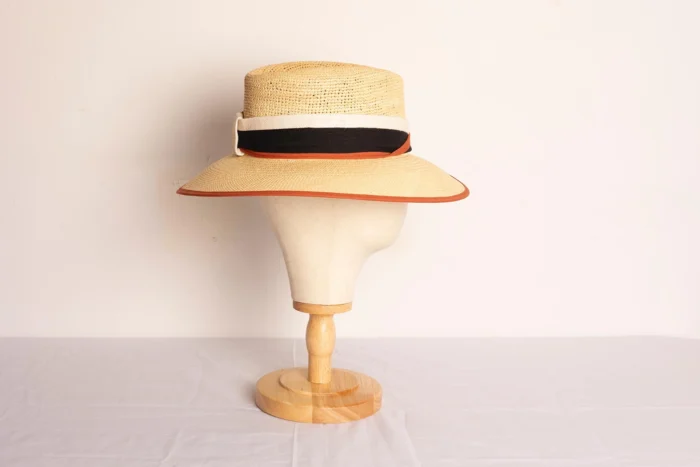 Sombrero de paja verano tricolor ala 9