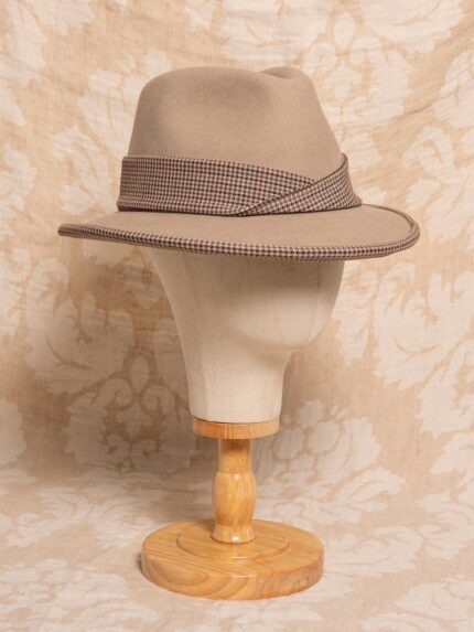 Fedora TIPO INGLÉS PIEDRA